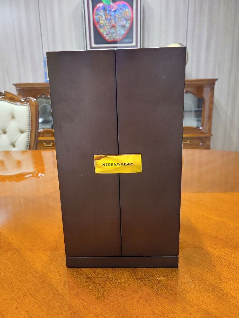 【雅庄　】【空き瓶】NIKKA IX ウイスキー 木箱付き