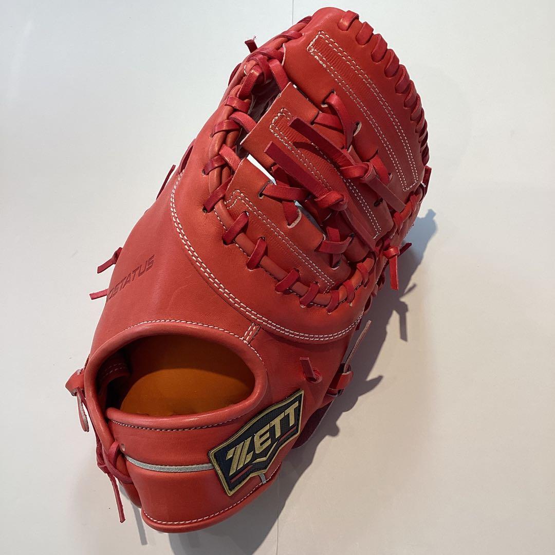 新品 ZETT 硬式ファーストミット プロステイタス 右投用