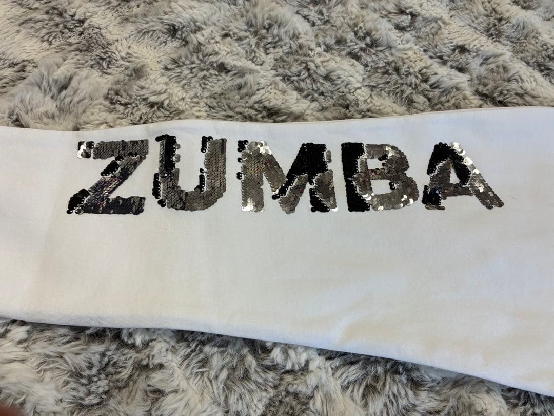 ZUMBA スパンコール トレーニングウェア S/M