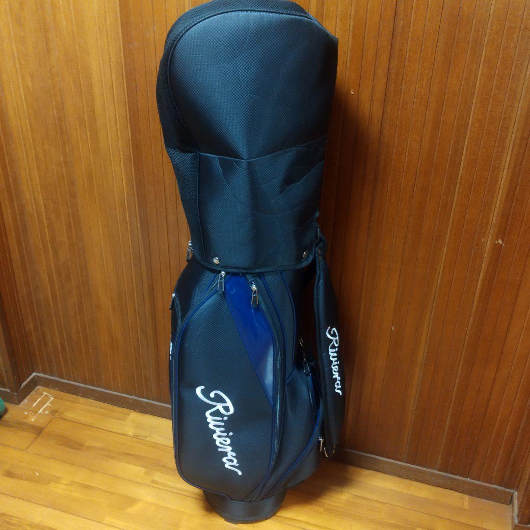 新品未使用 ☆Rivieraキャディバック☆潔癖症方にオススメ！