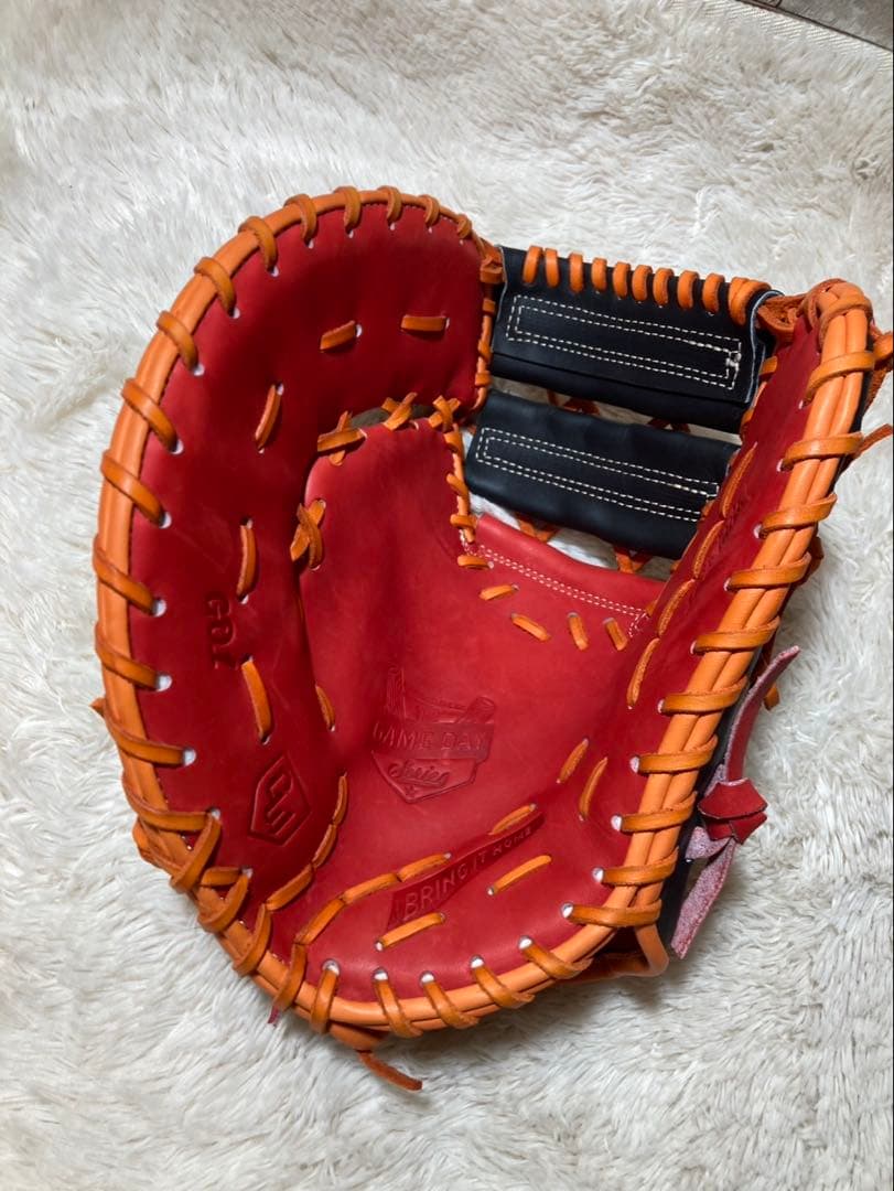 美品　GLOVE WORKS キャッチャーミット 野球　左利き