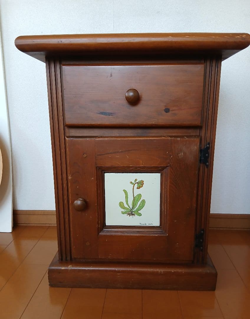 スペイン製バレンシア家具 花柄タイルアンティーク