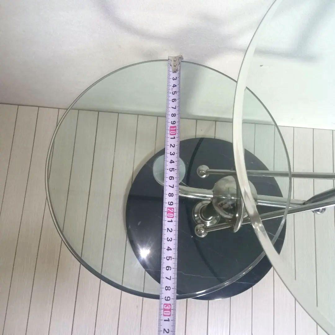 ミッドセンチュリー　ガラス　コーヒーテーブル