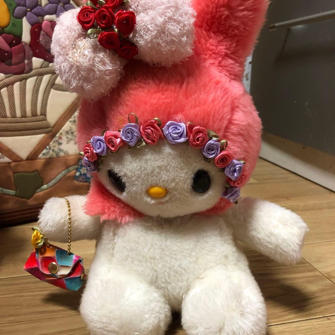 My melody アンティークでオリジナルのサンリオファミリー