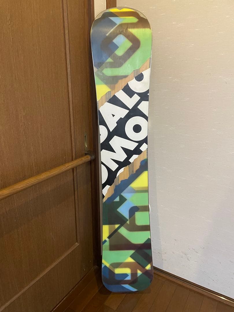 SALOMON スノーボード 155cm RIDE BIN(M) セット 美品