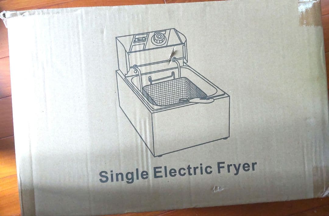 電気フライヤー 業務用　卓上フライヤー ステンレス製 10L　家庭用