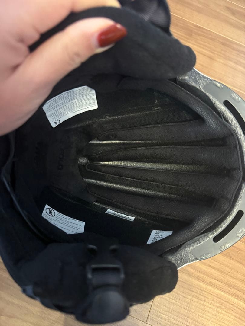 【海】スミシ　SMITH スキースノボヘルメットMAZE Lサイズ