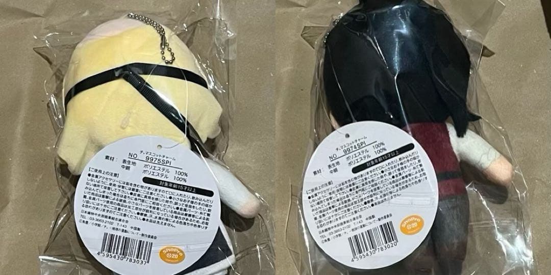 チ。　バデーニ&オクジー　マスコットチャーム