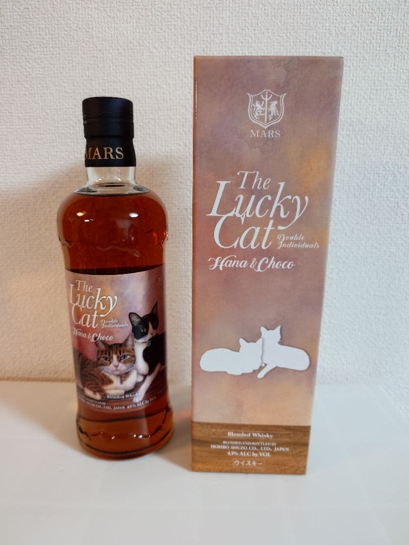 本坊酒造　ラッキーキャット　ハナ＆チョコ