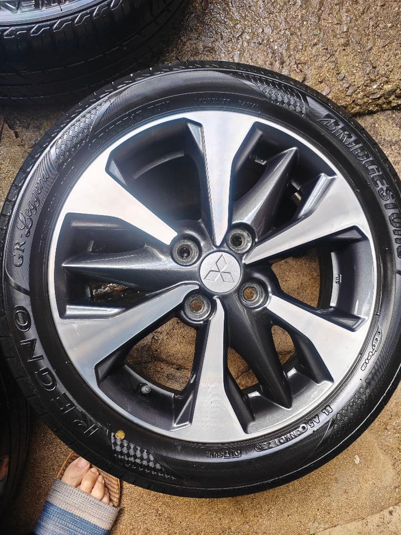 ホイール4本セット 155/55R15 三菱ekクロススペース純正　②/２