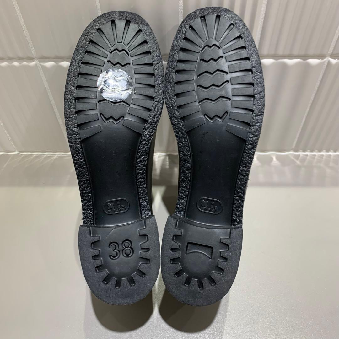 ほぼ未使用✨廃番品　CAMPER カンペール ローファー チャンキーヒール 38