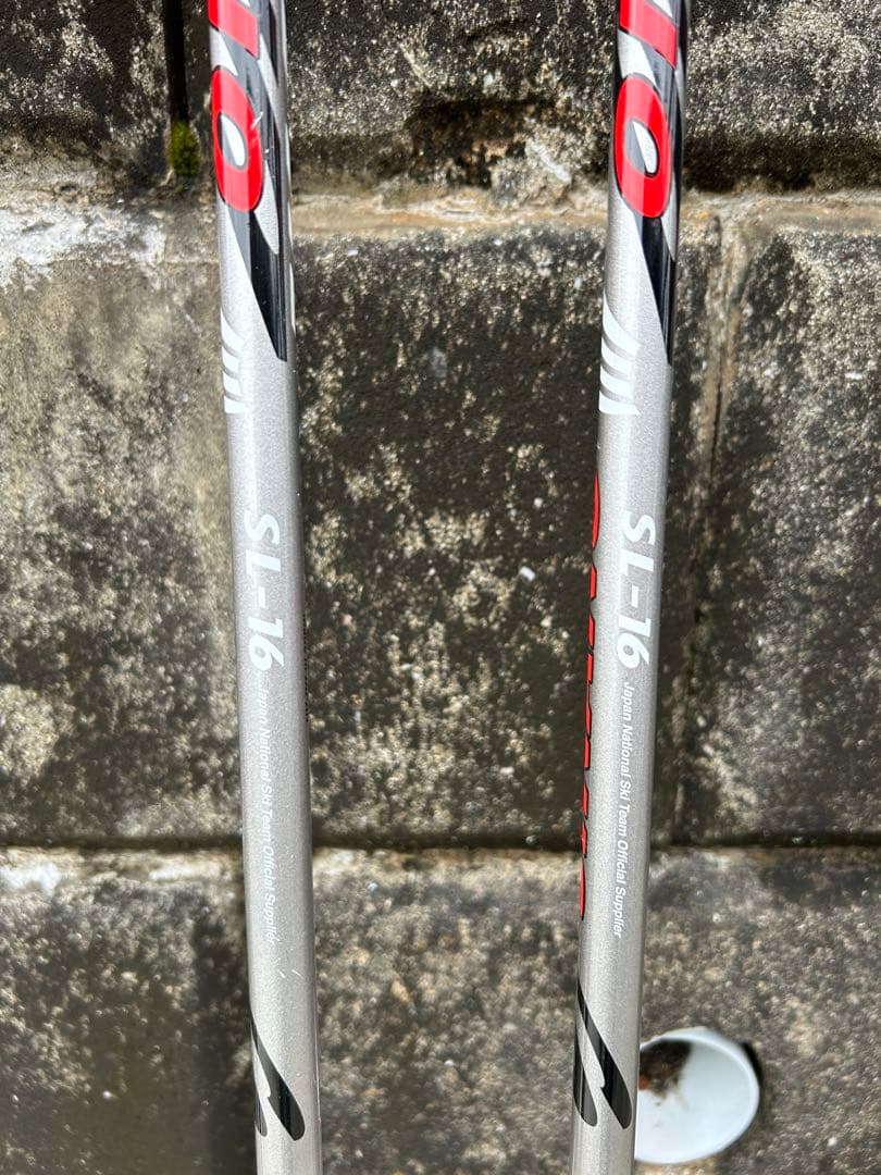 ポール　シナノSL用&レジェンド　オールラウンド用　スキーストック　2セット