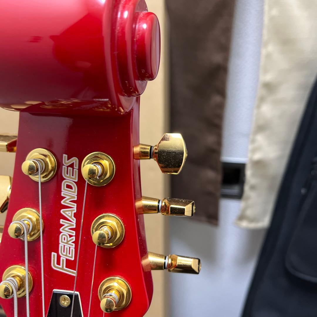 Fernandes エレキギター レッドBUCK-TICK今井寿モデル