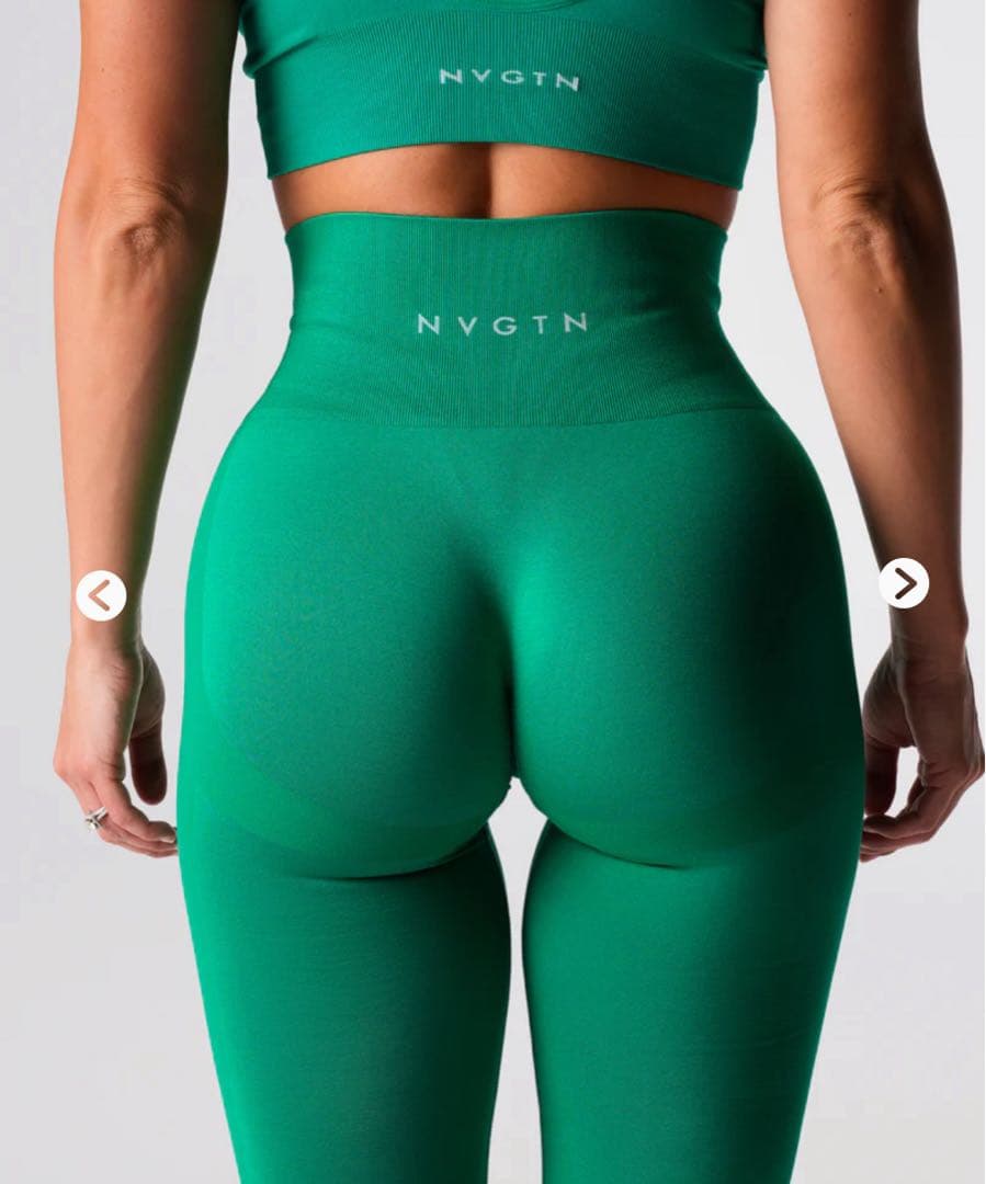 日本未入荷❣️NVGTN ホリーグリーン レギンス　美尻 美脚 【XS】