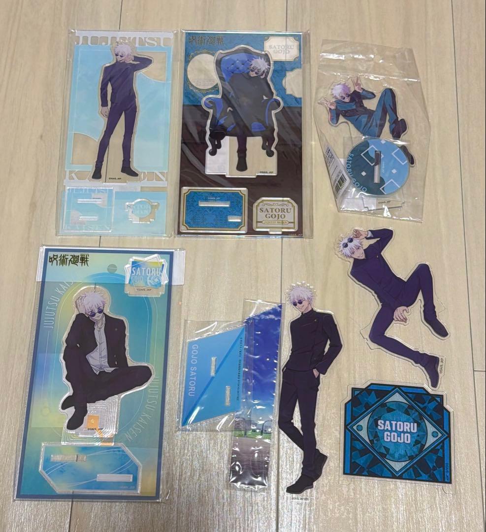 呪術廻戦 五条悟 アクリルスタンド まとめ売り 6点