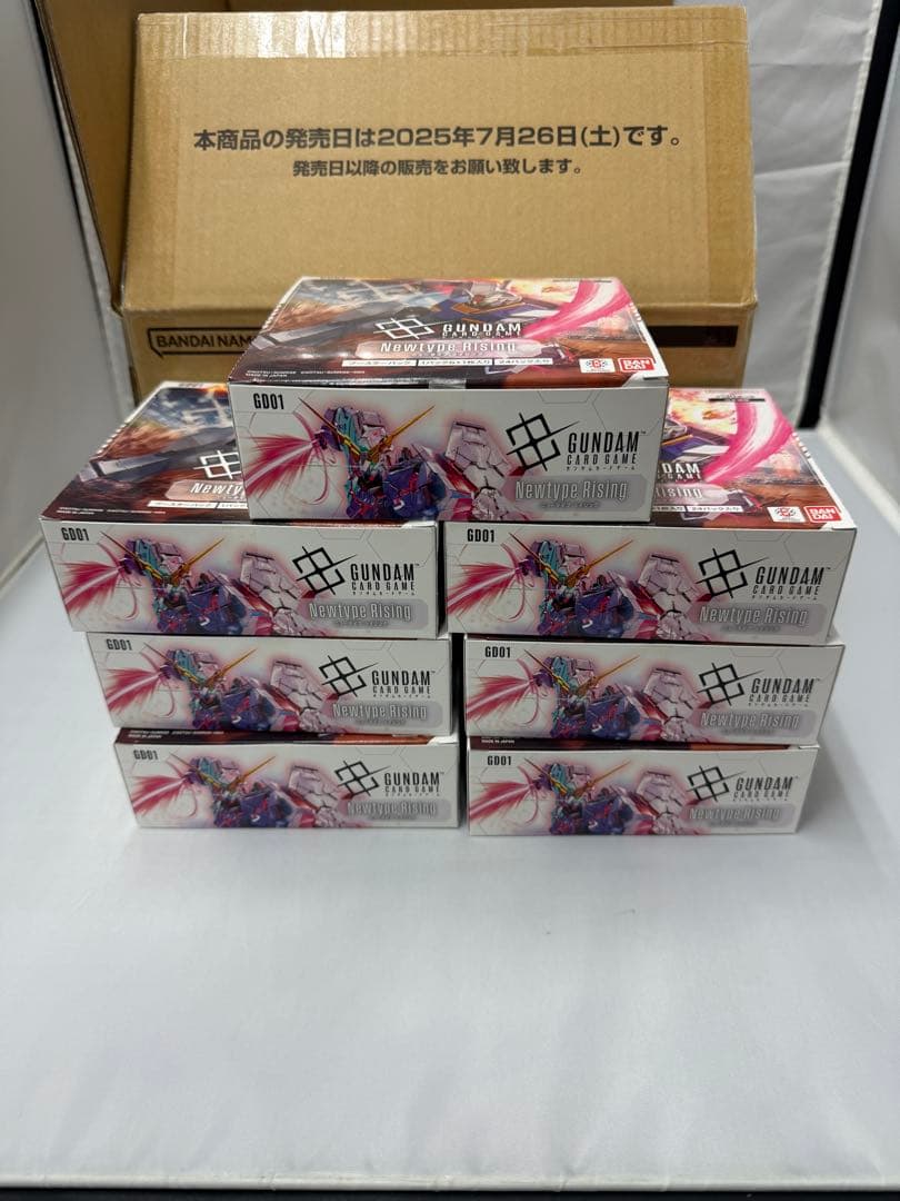 ガンダムカードゲーム ブースターパック Newtype Rising 7BOX