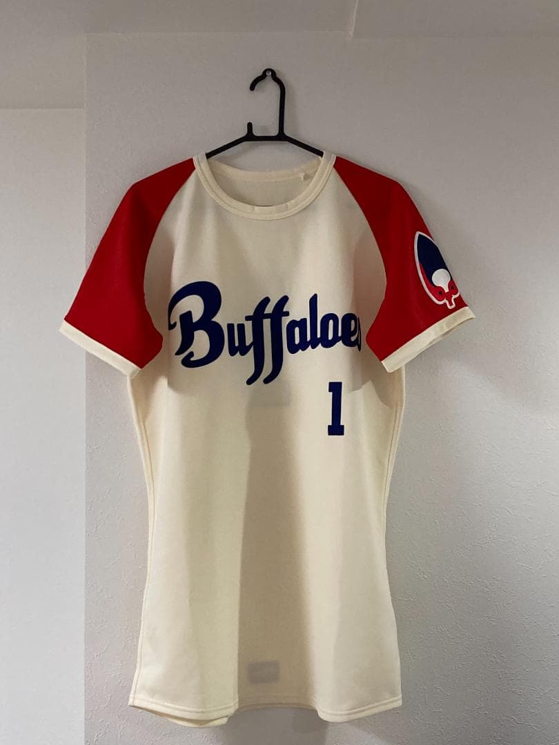 近鉄バファローズ　鈴木啓示 選手　背番号１　ユニフォーム