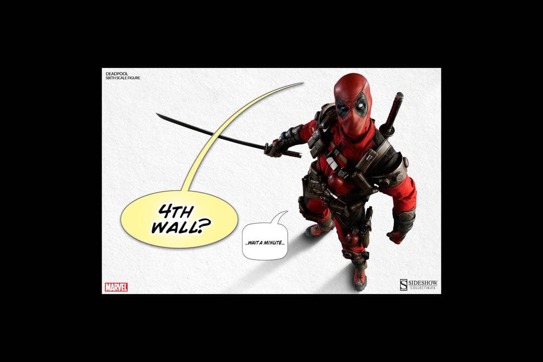 マーベル・コミック　サイドショウ・シックス・スケール　デッドプール　ホットトイズ