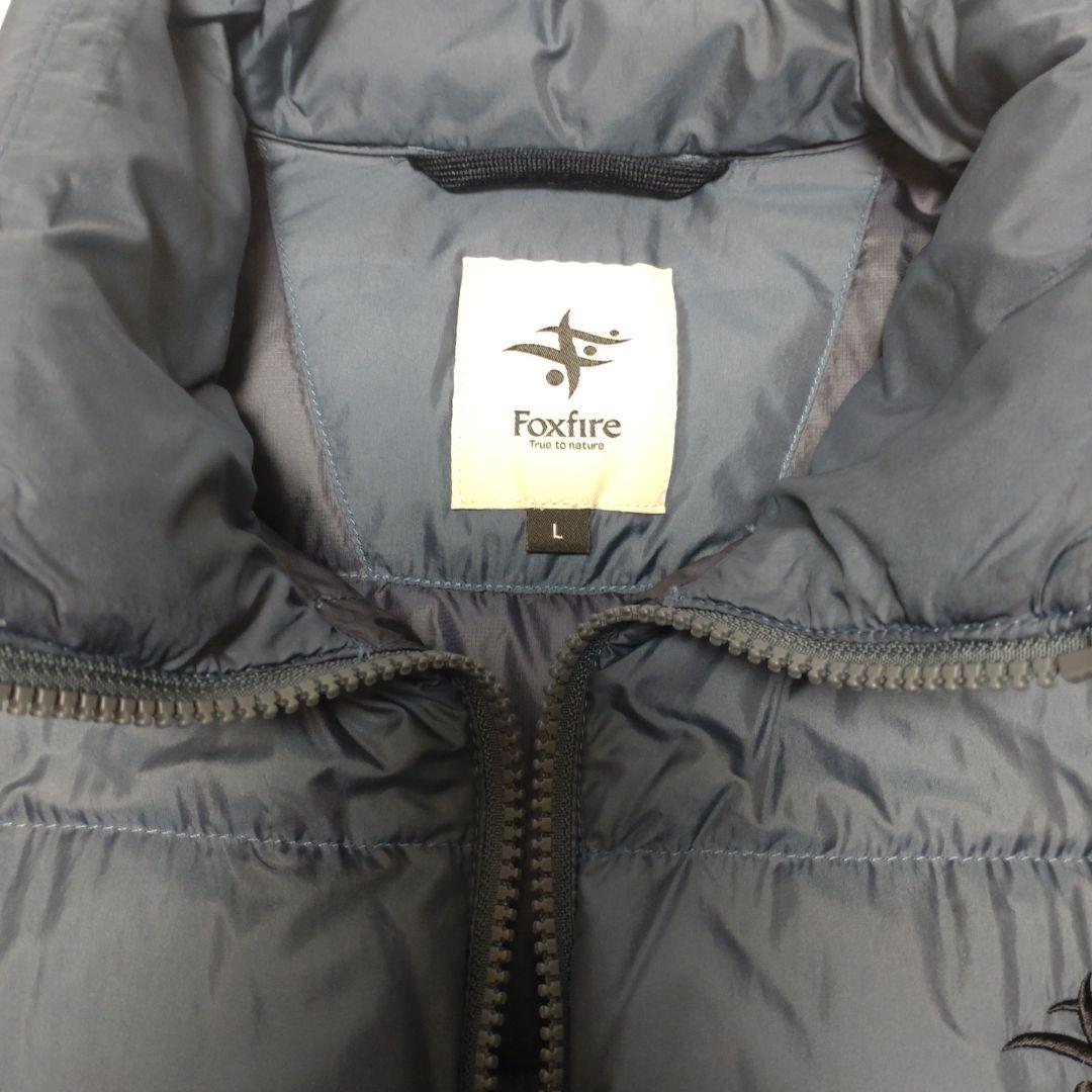フォックスファイヤー　 メンズダウンジャケット　Lサイズ