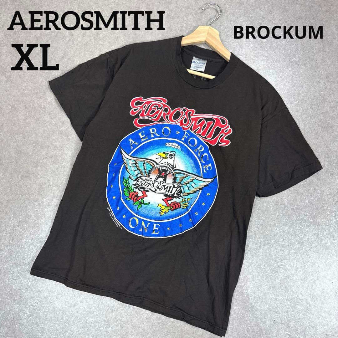 希少 当時物 ヴィンテージ AEROSMITH バンド ツアーTシャツ USA製