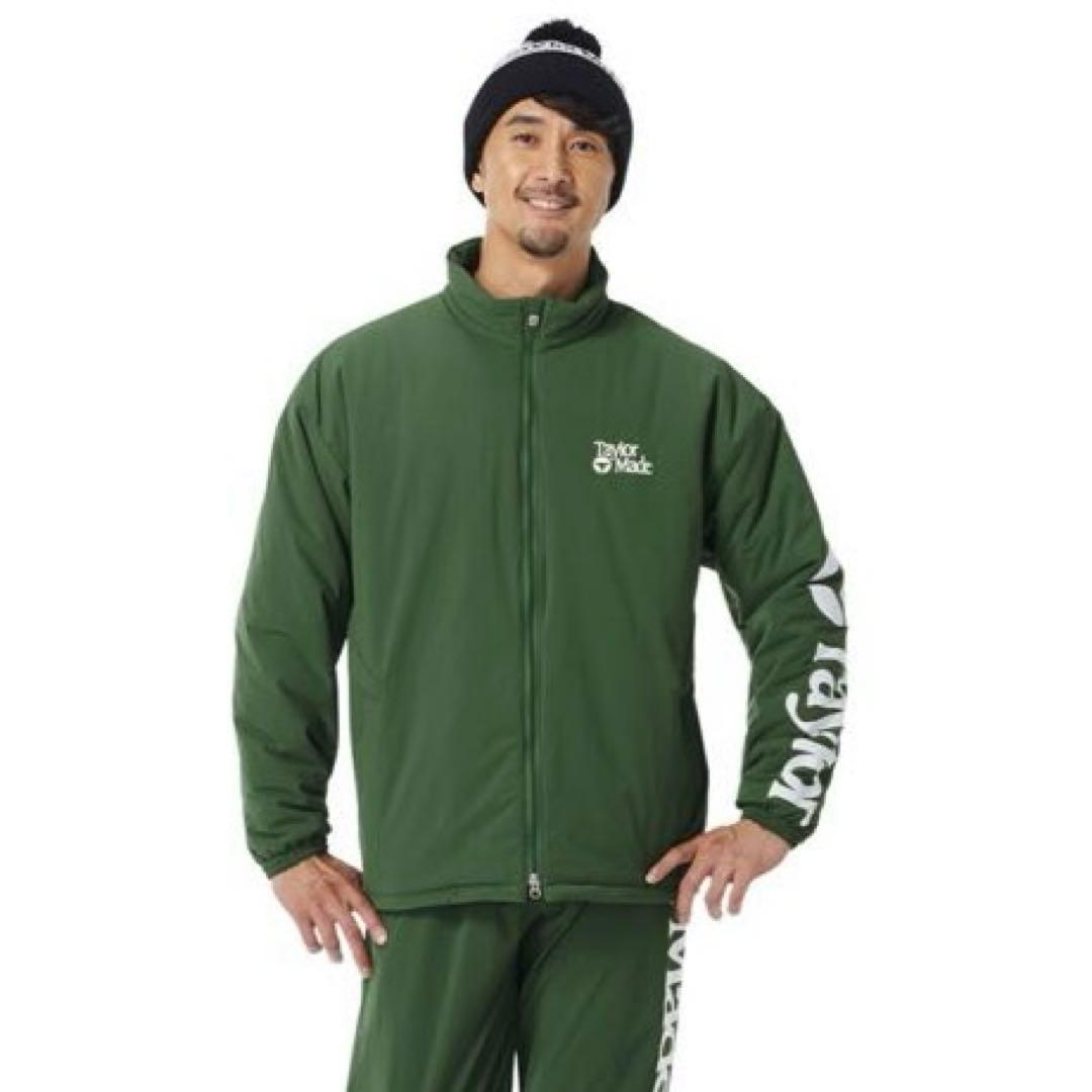 【TaylorMadeGolf】HT インサレーテッドジャケットL グリーン系色