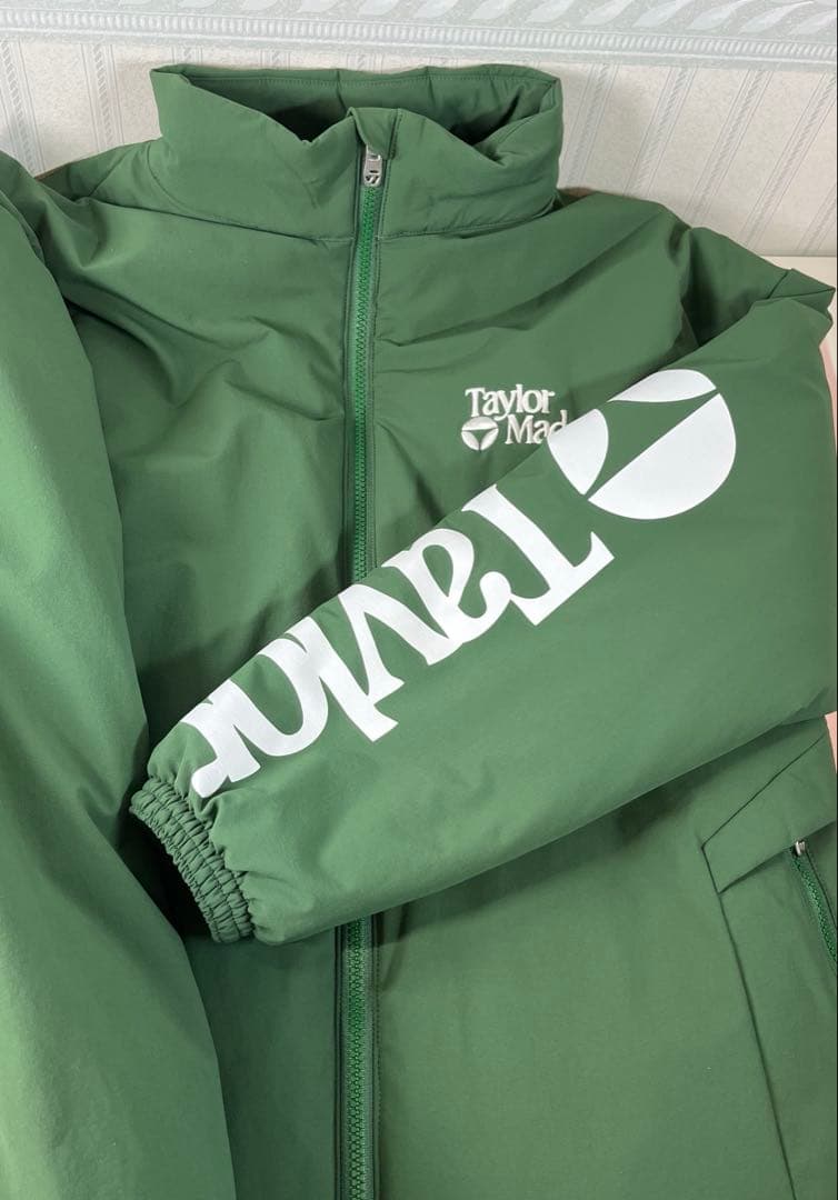 【TaylorMadeGolf】HT インサレーテッドジャケットL グリーン系色