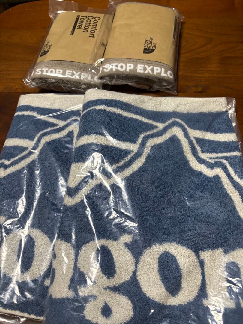 パタゴニア　ノースフェイス　スポーツタオル　4点セット　新品未使用