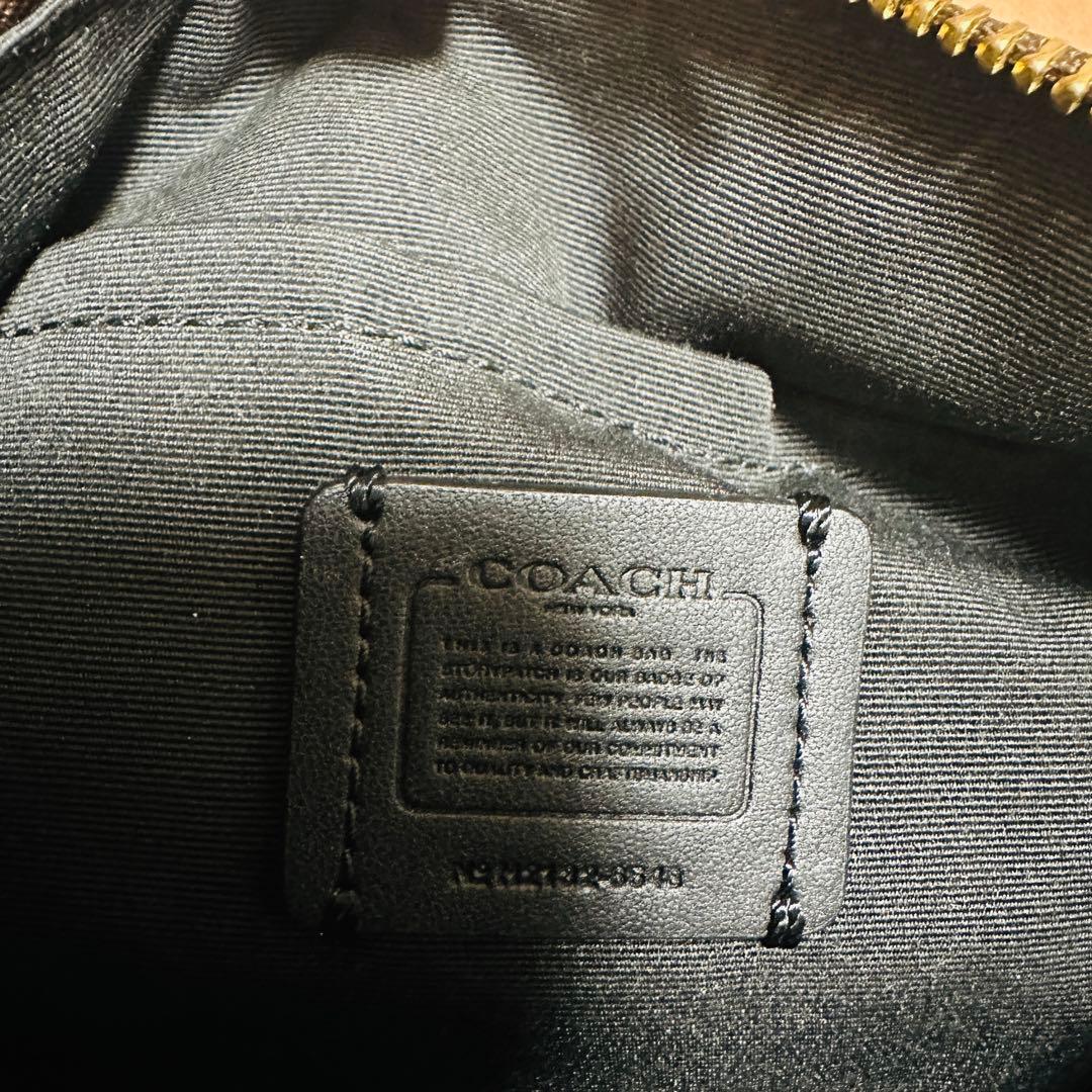 【美品】COACH ボディバッグ ウエストバッグ シグネチャー 6548
