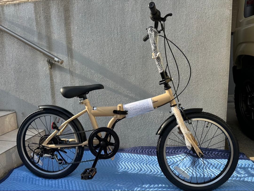 折りたたみ自転車 6段変速 未使用