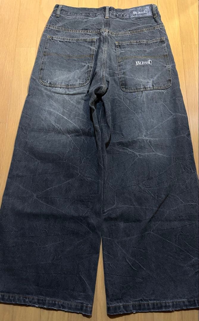 BLESS Ü BU baggy denim pants Mサイズ