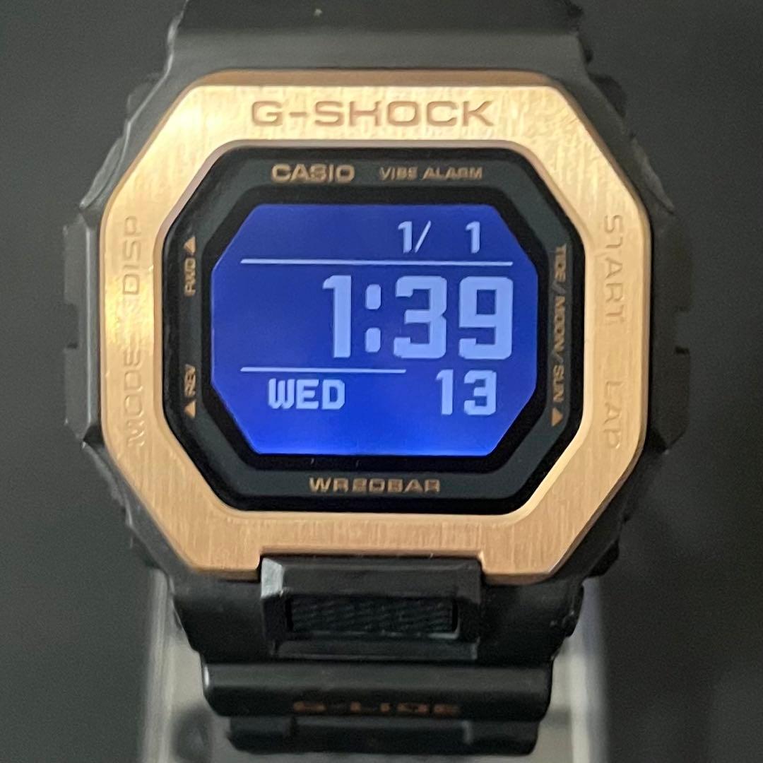 【極美品/希少】CASIO G-SHOCK GBX-100NS-4JF ゴールド