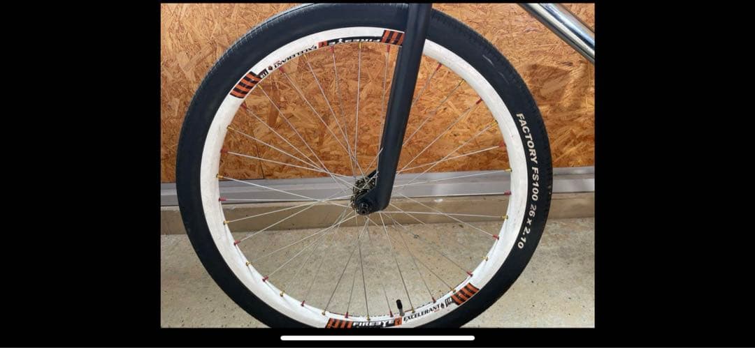 かっちゃん　ピスト　LEADER BIKE Pharaoh 26\"