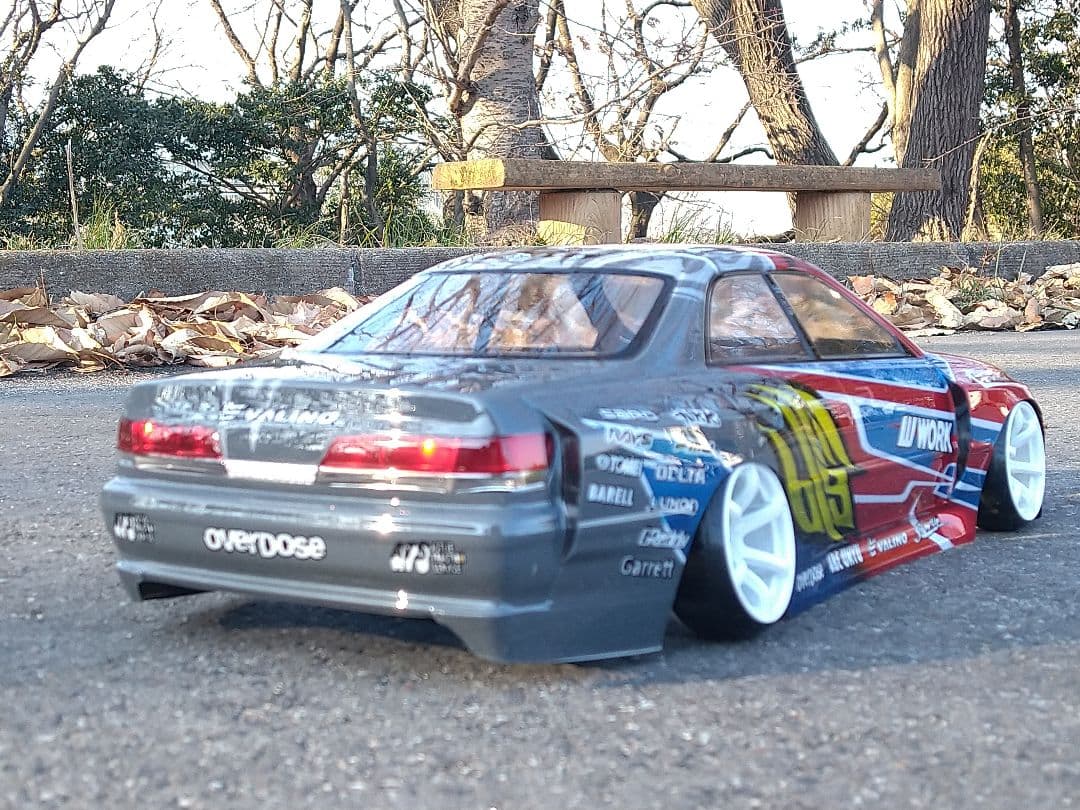 オーバードーズ　JZX100　マークⅡ　Weld仕様　新品ラジコンボディ