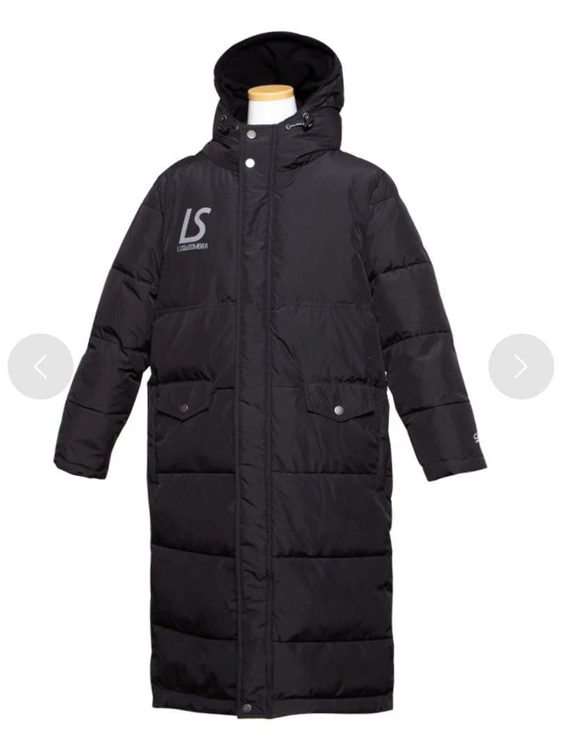 LUZeSOMBRA ベンチコート ブラック 150-160