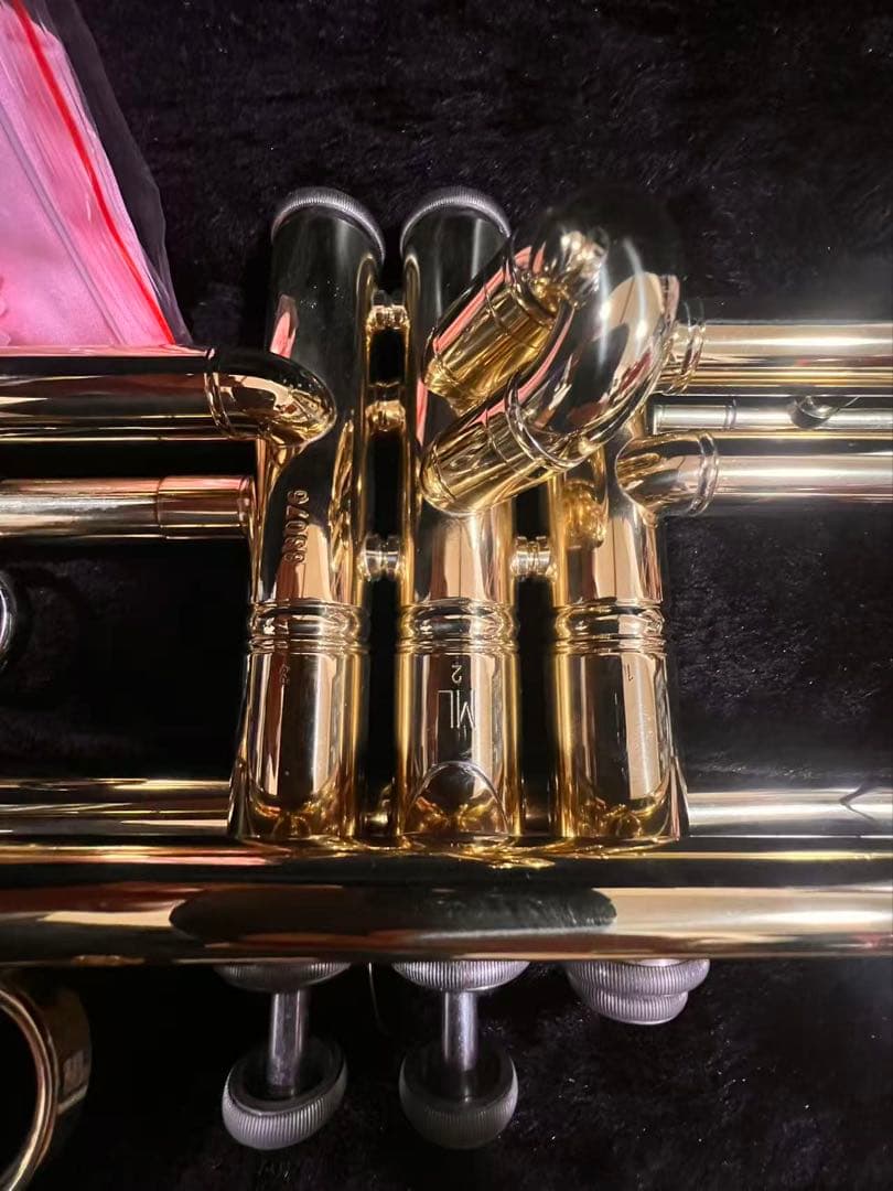 金色 3バルブ トランペット 本体