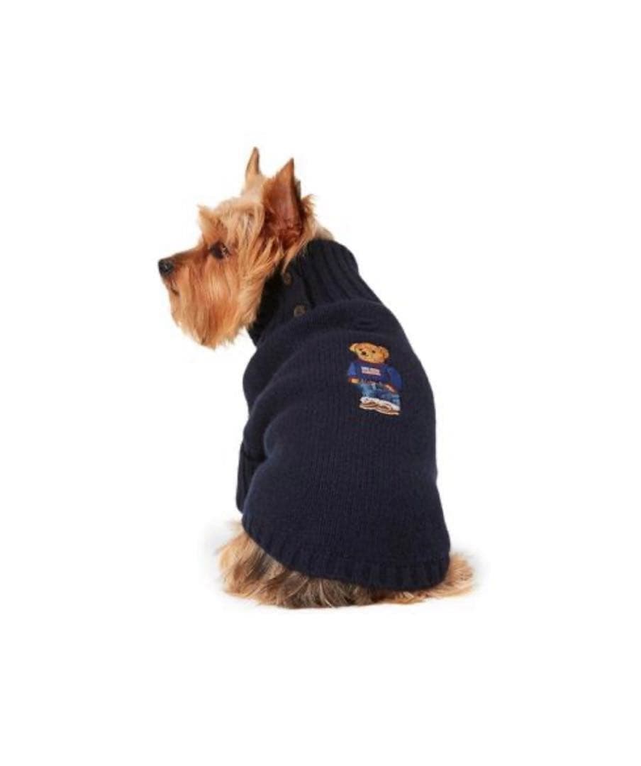 新品未使用　ラルフローレン　犬服 ウールブレンド ドッグセーター　Mサイズ　犬