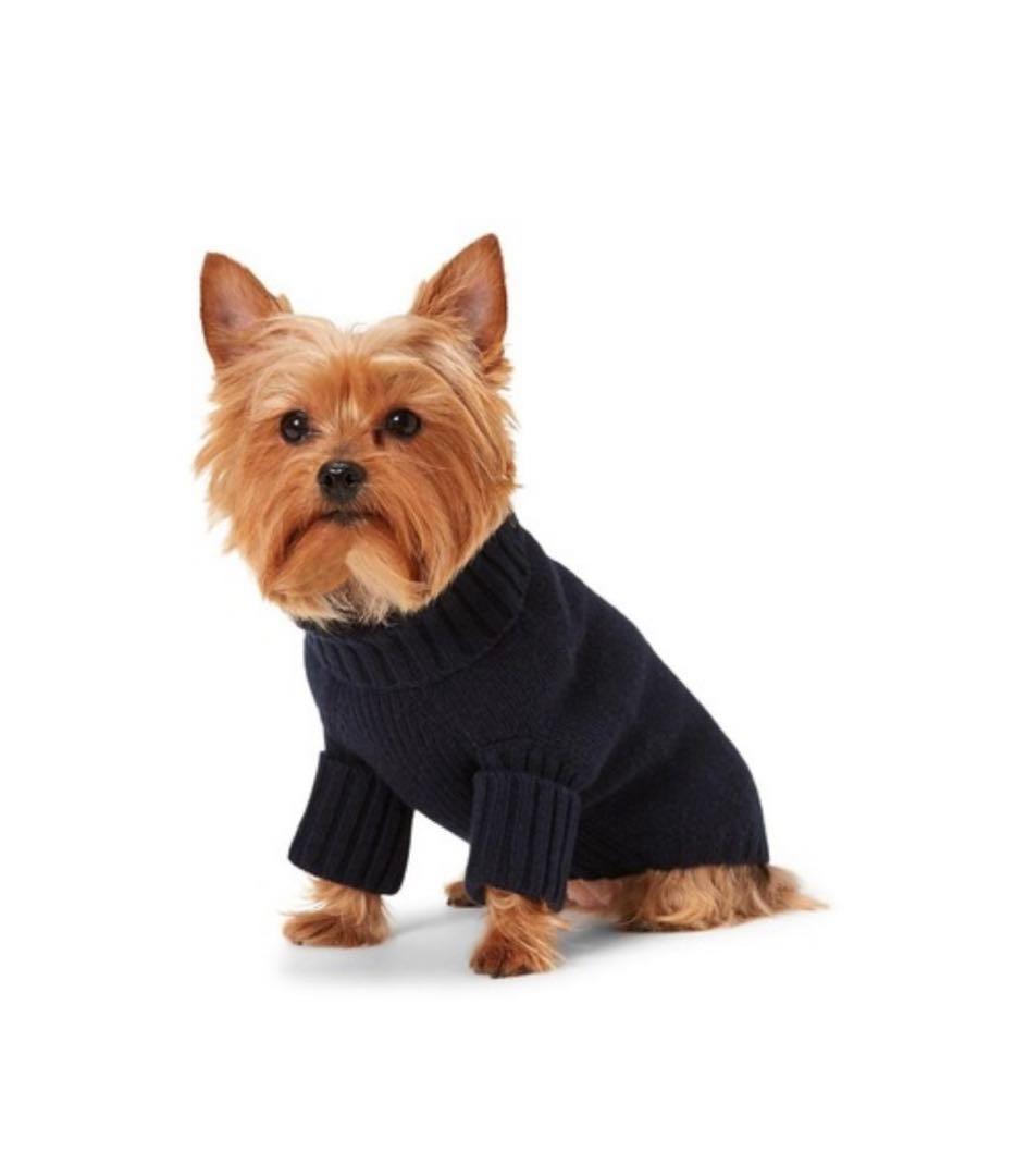 新品未使用　ラルフローレン　犬服 ウールブレンド ドッグセーター　Mサイズ　犬