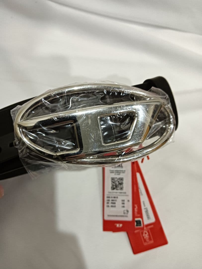 DIESEL ディーゼル ベルト X08727 PR666 ブラック 70サイズ