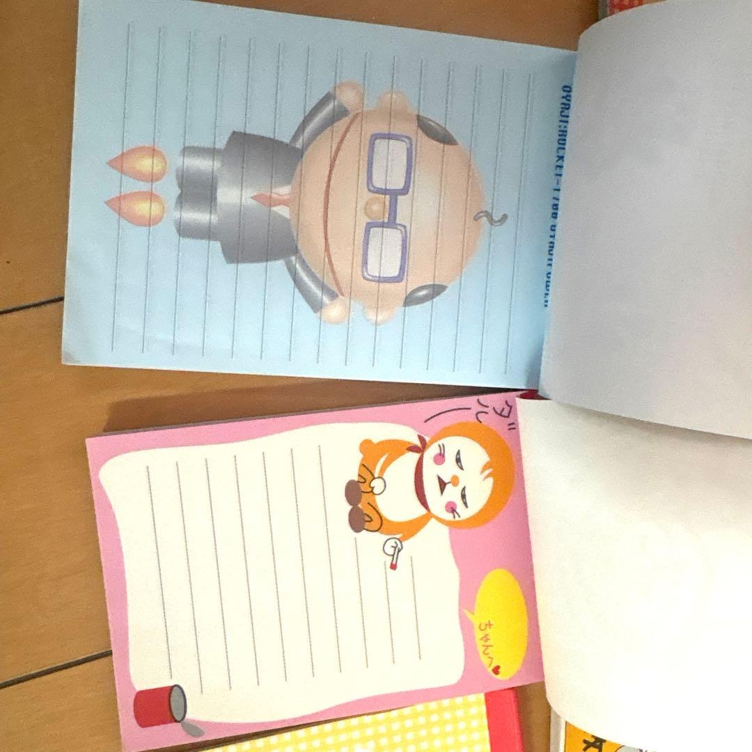 平成レトロ　当時物　メモ帳　手紙　レターセット　パロディ　便箋