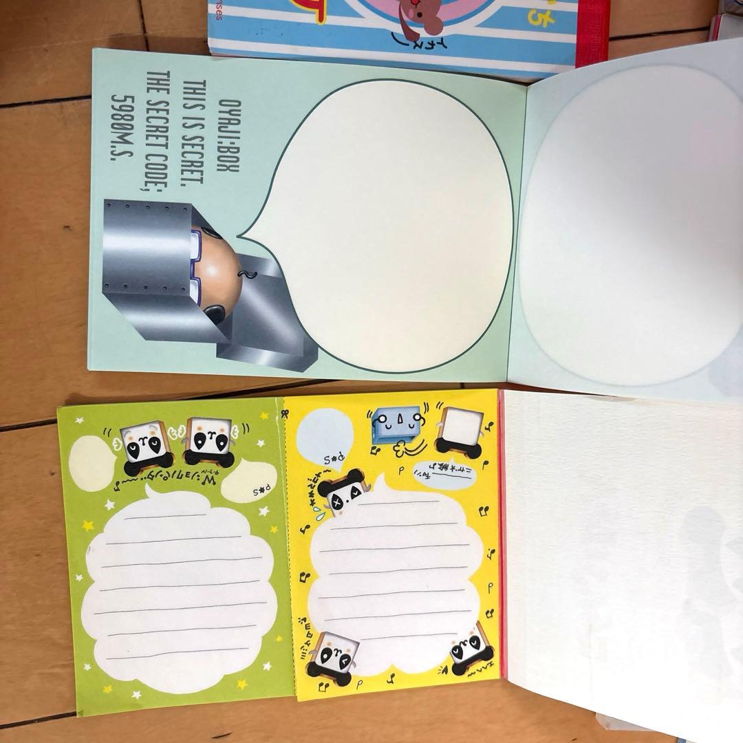 平成レトロ　当時物　メモ帳　手紙　レターセット　パロディ　便箋