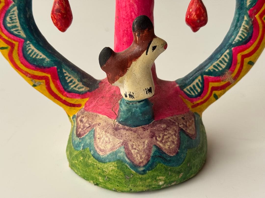 メキシコ ヴィンテージ 生命の樹 ツリーオブライフ 陶芸