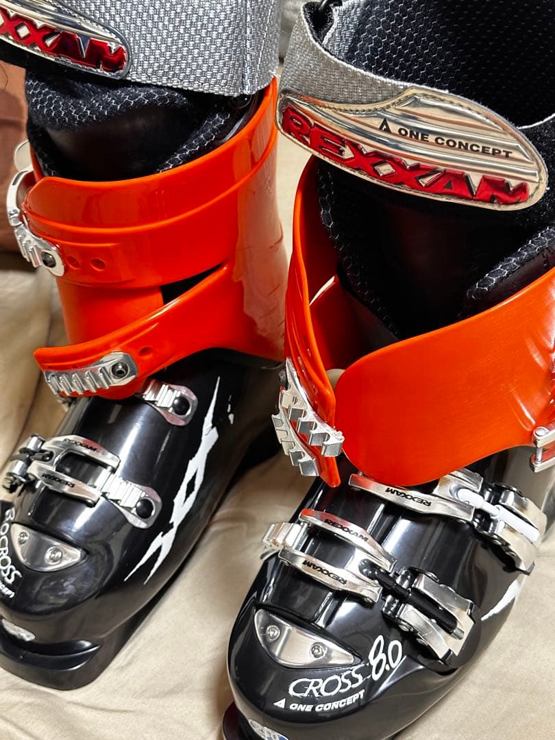 REXXAM スキーブーツ　CROSS8.0 スキーブーツ25㎝モーグルXX