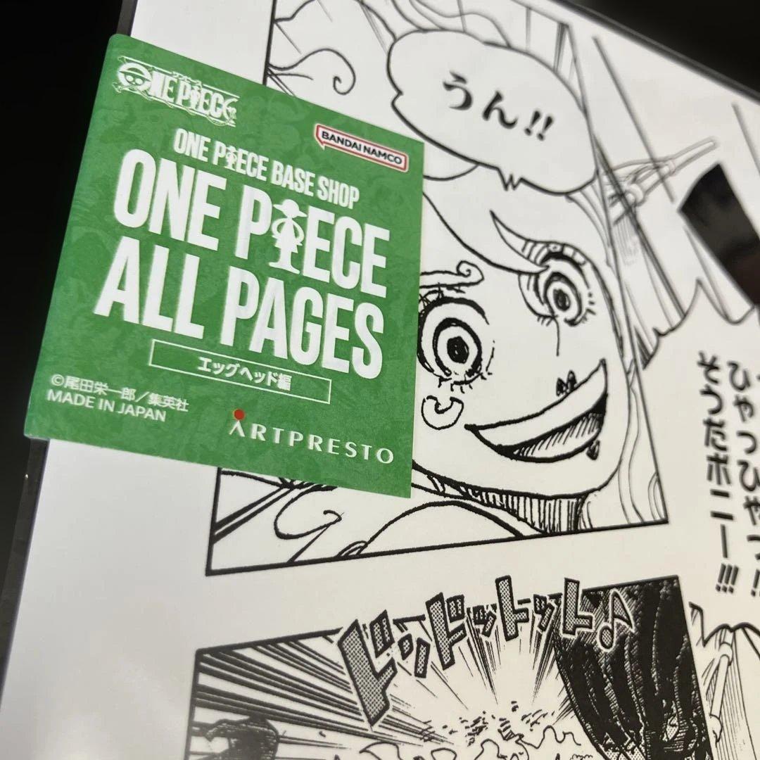 ONE PIECE ALL PAGES B4 エッグヘッド編 ボニー ニカ