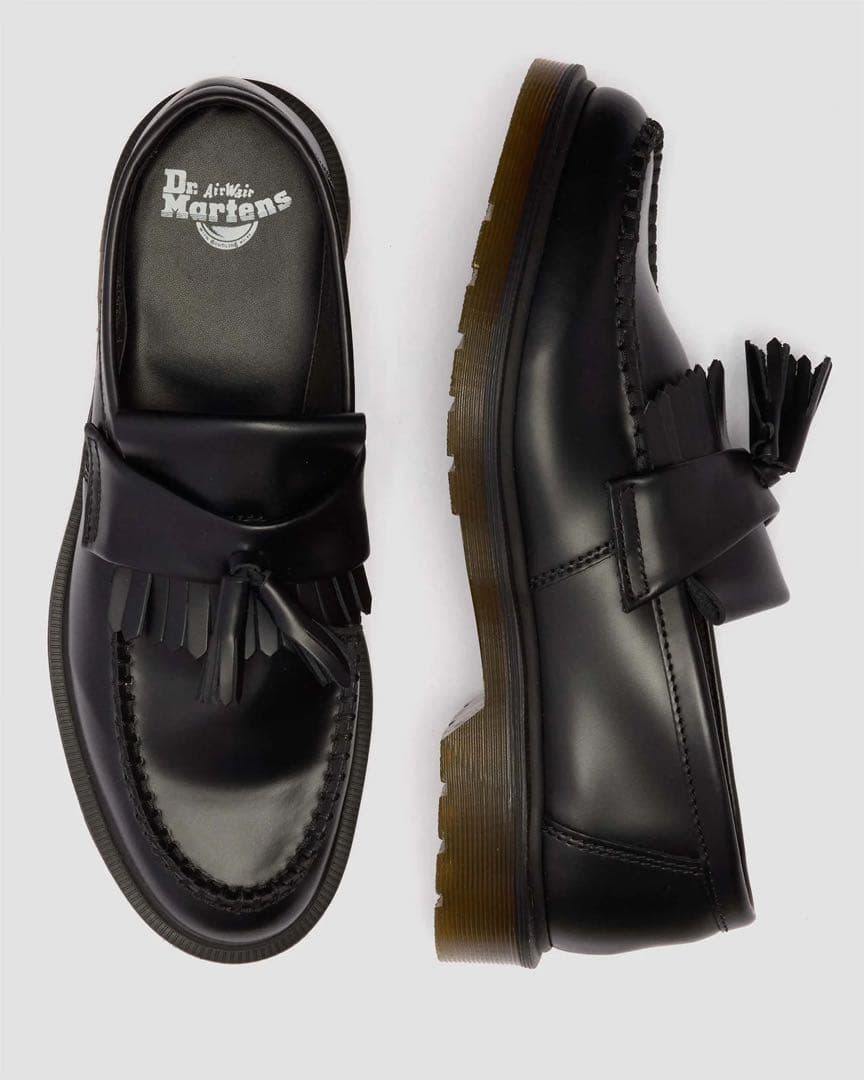 【美品】Dr.Martens ADRIAN タッセルローファー 黒 UK3