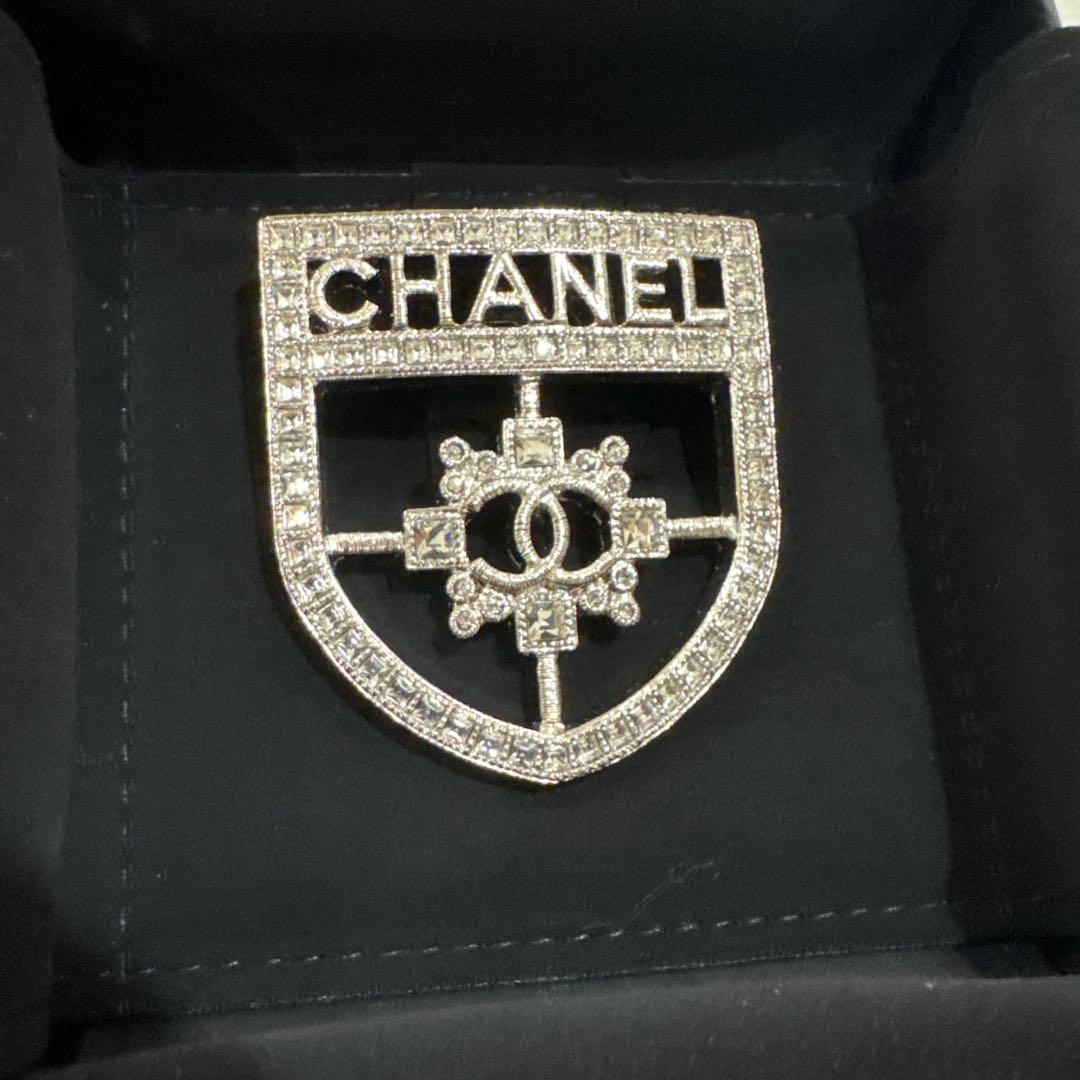 【ニちゃん専用】CHANEL シャネル ブローチ シルバー コスチューム