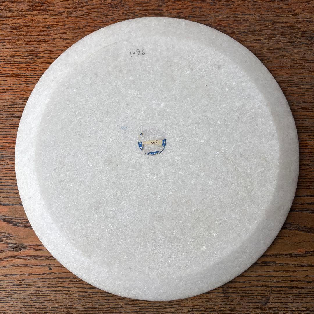 アグラ タージマハル 大理石 石象嵌 プレート 唐草模様 伝統工芸 インド