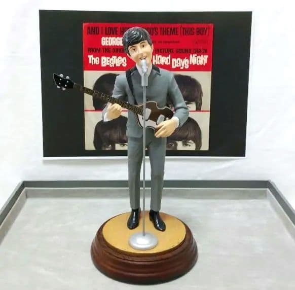 ビートルズAPPLE CORPS特注人形♣渋谷西武店舗BEATLESディスプレイ