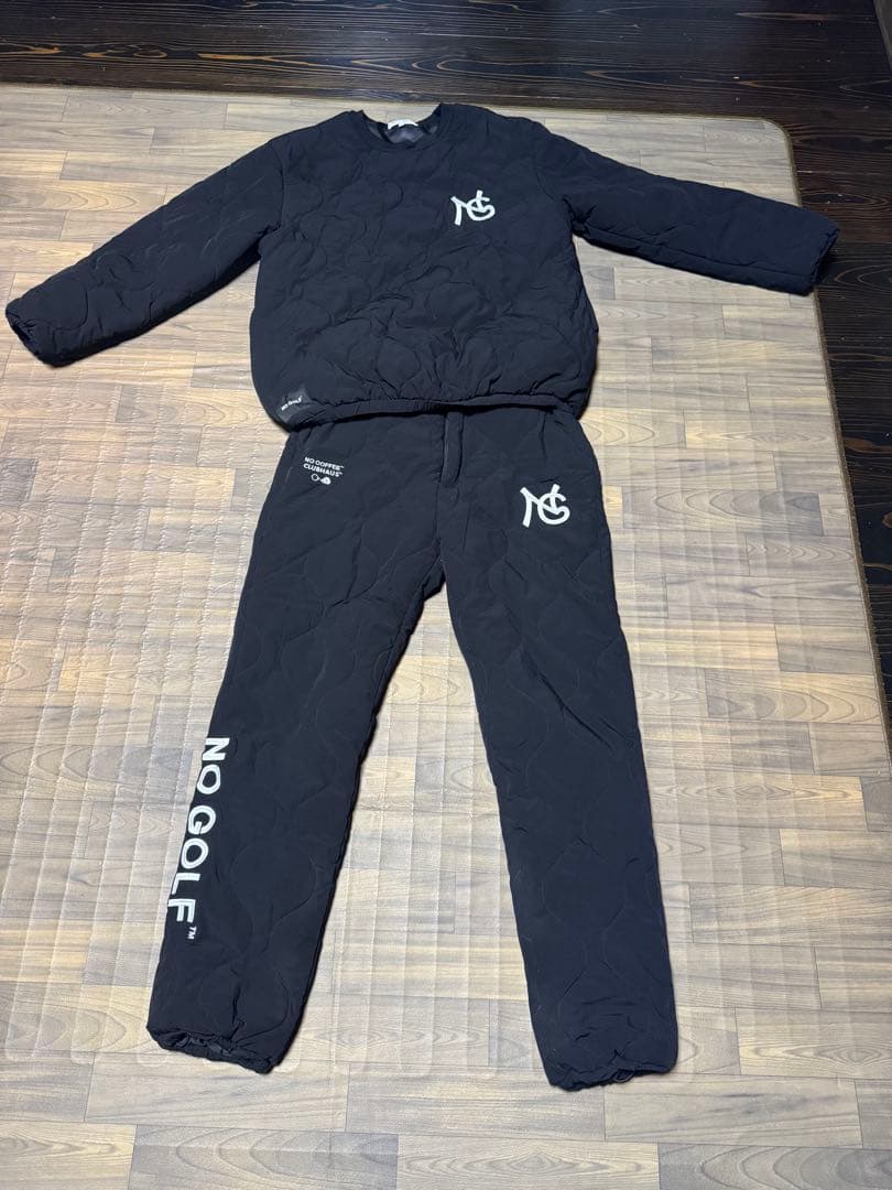 CLUBHAUS × NO GOLF セットアップ 上L 下XL