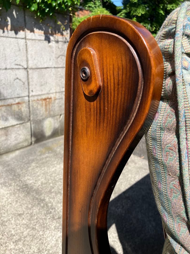 直接引き取り可！オールドカリモク ソファ 1人がけ チェア レトロ家具