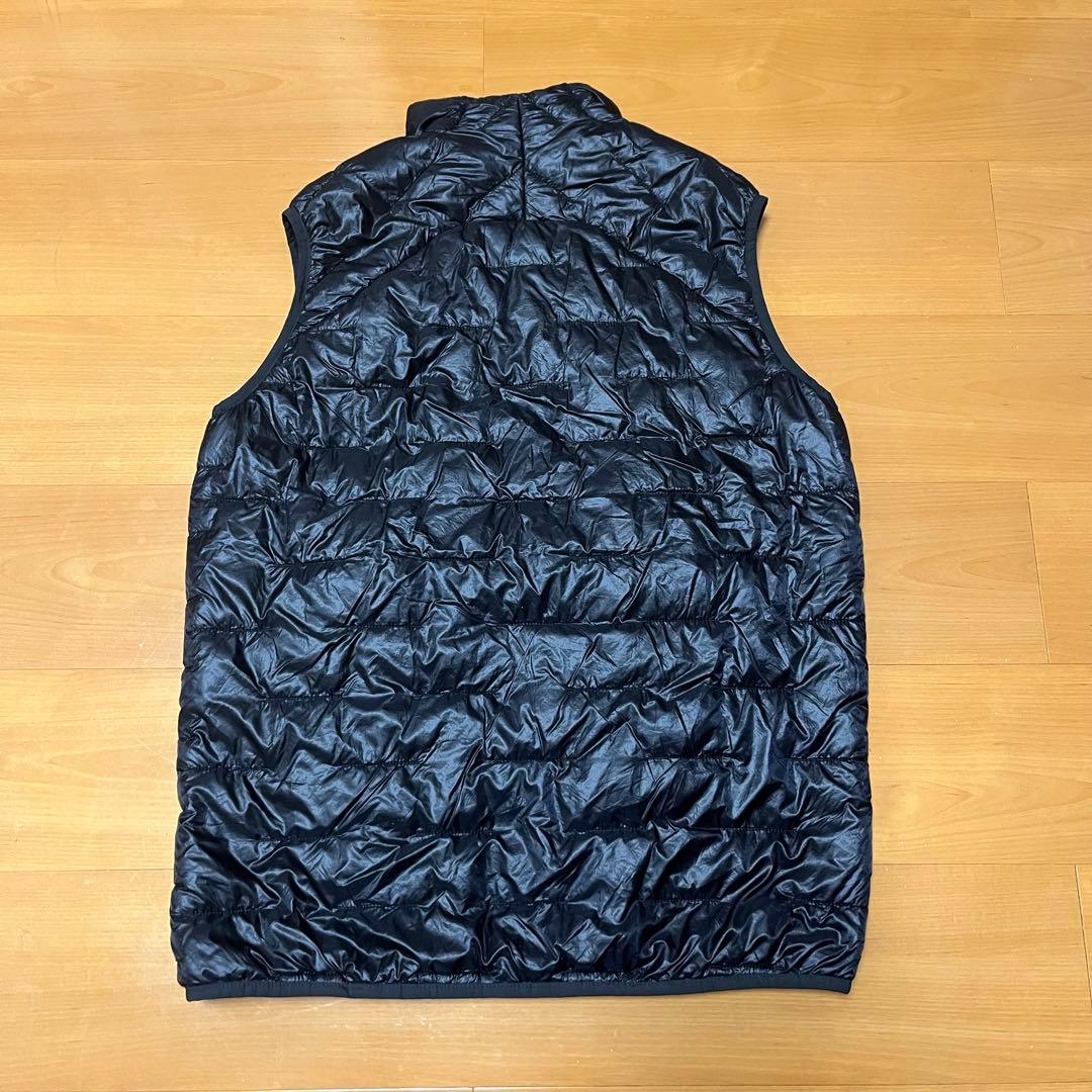 patagonia 2019F マイクロパフベスト ブラック 企業ロゴ